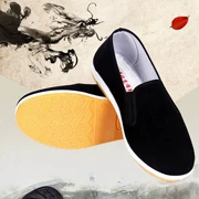 Cũ Bắc Kinh mùa xuân của nam giới giày thấp giày có đế dày mùa hè không trượt breathable giày thường giày phẳng