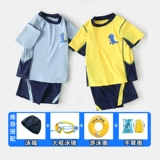 Детский раздельный купальник для раннего возраста для мальчиков, летние штаны, комплект