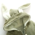 Quần áo trẻ em mùa thu đông cho bé Áo len dài tay cotton cộng với nhung ấm áp cho bé gái 0-1 tuổi