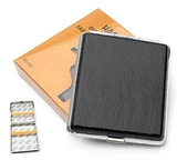 Креативный мужской ультратонкий портсигар, зажигалка