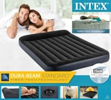 Intex надувная кровать с двойной складкой наружной надувной надувной матрас Увеличьте домашнюю воздушную подушку с утолщенной однопользовательской курткой
