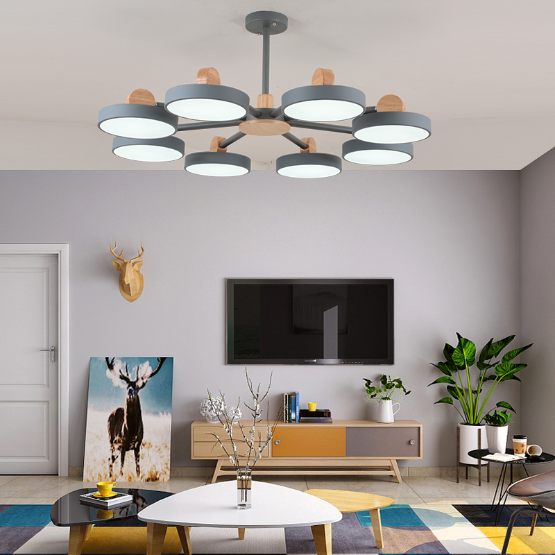 北欧客厅吸顶灯卧室小户型客厅灯2019年新款简约客厅家用吊灯 