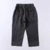 Trung quốc phong cách mùa hè nam quần âu phần mỏng lụa trung niên lỏng kích thước lớn lụa đồng ammonia nam cắt quần 3/4 Jeans