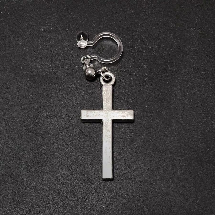 Cross Ear ClipDaniel Jiang Same 15cm20cm Baby use Earrings Star doll Ear clip Lu Han Hua Chenyu G-Dragon bts