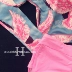 暧昧 -Korea lặn dài tay chia áo tắm nữ boxer hồng lướt kem chống nắng ngực lớn ngực nhỏ giảm béo bụng