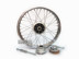 AX100 xe máy retro sửa đổi phía trước và phía sau wheel hub lắp ráp 17 inch 18 inch mở rộng vòng thép bánh xe sửa đổi vành xe dream chính hãng Vành xe máy