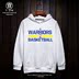 Tide thương hiệu Warriors Curry Durant đào tạo bóng rổ áo len nam trùm đầu Châu Âu và Mỹ đường phố hip hop loose hip-hop Áo len