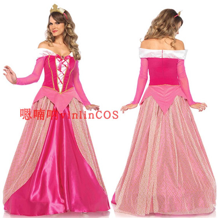 Sleeping Beauty Princess ELO Gives Skirt SupportHalloween COSPLAY clothing Snow White Clothing skirt adult Make up ball christmas female costume