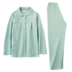 Đồ ngủ cỡ lớn không khí cho nam nữ mùa thu và mùa đông cotton dày bông dài tay áo cardigan yêu thích dịch vụ nhà kiểu đồ bộ may vải thun Cặp đôi
