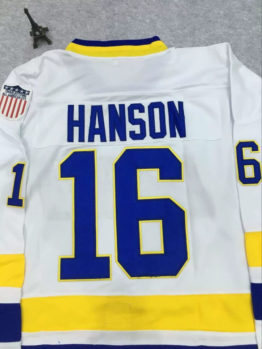 Брат Мори  Hanson Brothers Charlestown хоккейная майка
