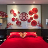 Макет для спальни, комбинированное ювелирное украшение для гостиной для невесты, китайский стиль, популярно в интернете