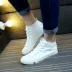 Giày thủy triều thu đông mới cộng với giày nhung cotton Giày vải cao gót thông thường Phiên bản Hàn Quốc của tuổi trẻ hoang dã cá tính