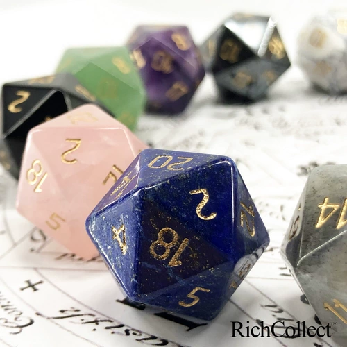 D20 Dragon and Dungeon Boda Gate 3 Блуждая земля Cisu Group Group Ore Gem Dice Dice настройка