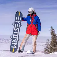 Лыжный лыжный костюм, водонепроницаемая ветрозащитная удерживающая тепло куртка для влюбленных, жакет, увеличенная толщина