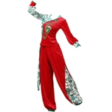 Демисезонный бархатный танцующий комплект для пожилых людей, фонарь, штаны, новая коллекция, для среднего возраста