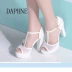 Daphne Daphne đích thực mới siêu cao gót dày với đôi dép nữ thời trang thoáng khí 1016303005 sandal bitis nữ Sandal