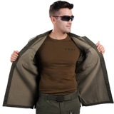 Осенняя камуфляжная тактическая дышащая куртка для отдыха, износостойкая рубашка, в американском стиле, увеличенная толщина