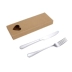 Thực phẩm phương Tây dao kéo thiết lập dao thép không gỉ và nĩa hộp quà tặng hai mảnh - Đồ ăn tối