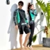 Bảo thủ khô nhanh chia ba mảnh toàn thân dài tay quần cát bãi biển kem chống nắng nữ lặn phù hợp với đồ bơi phù hợp với