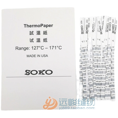 Тестирование тестирования джиугера Теста температура бумаги термическая растворенная подкладка для подкладок