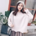 Lười biếng gió áo len của phụ nữ đầu 2018 mới mùa thu quần áo ngọt ngào nhỏ tươi lỏng sinh viên hoang dã lông thỏ áo len Áo len