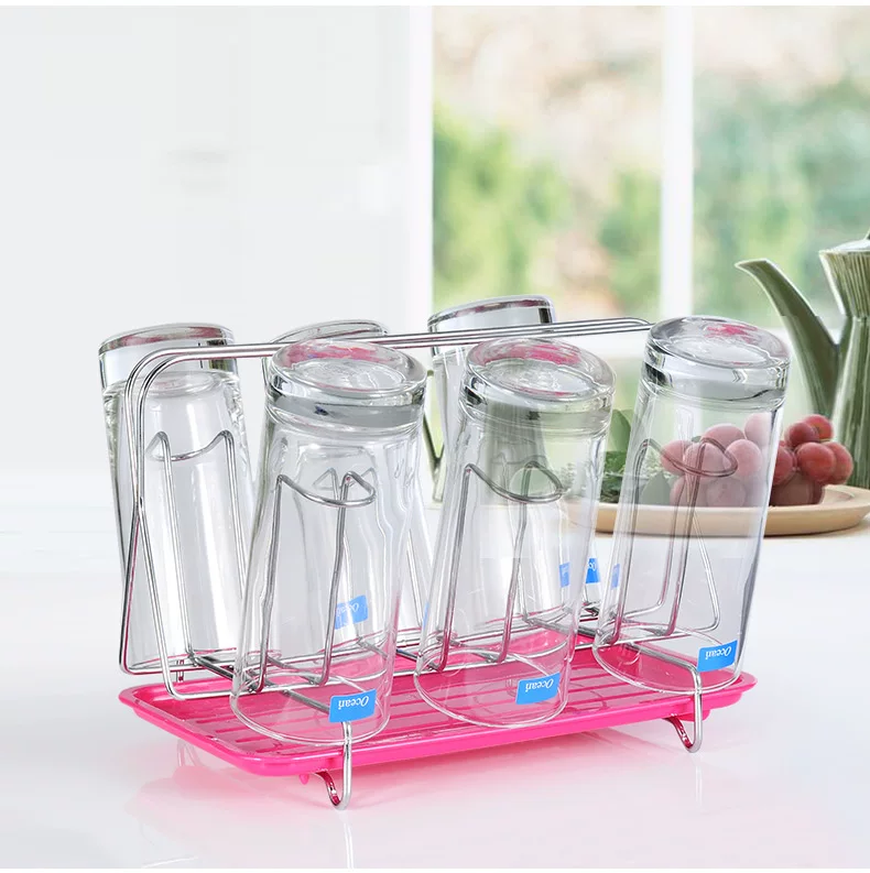 Fashionable glass holder, glass drying rack, storage system with glass