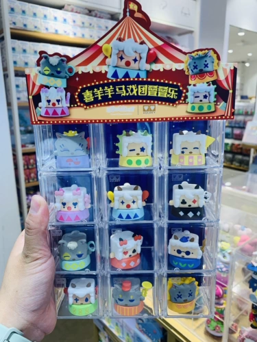 Бесплатная доставка Mingyin Youpin Sheep Circus Dalf Blind Blind Blind Doll Food Dream Dream Серна