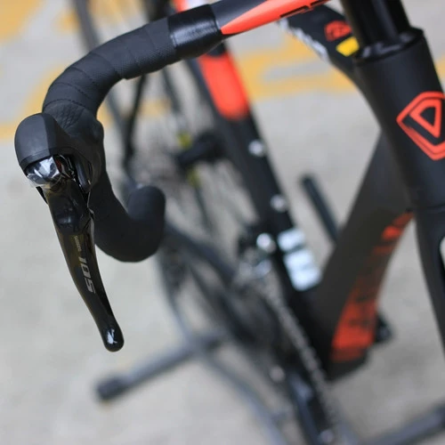 Шоссейный велосипед из углеродного волокна, велосипедный шифтер (тормозная ручка) с дисковыми тормозами, коллекция 2021, 22 скоростей