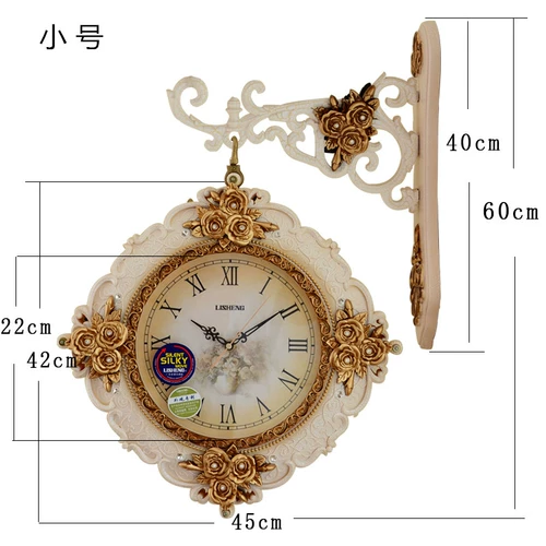 Двусторонние современные карманные часы, европейский стиль, простой и элегантный дизайн