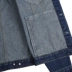 Người đàn ông sáng tạo ban đầu của nặng rửa denim mỏng áo khoác áo dụng cụ kích thước lớn Châu Âu và Hoa Kỳ đơn giản triều jeans Áo khoác
