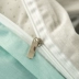 Cotton Bắc Âu đơn giản phong cách mục vụ đôi chăn đơn mảnh duy nhất ký túc xá sinh viên cotton quilt cover bộ đồ giường