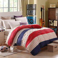 Bông đôi chăn che con duy nhất duy nhất cao đẳng ký túc xá bông sheets quilt bộ đồ giường giải phóng mặt bằng