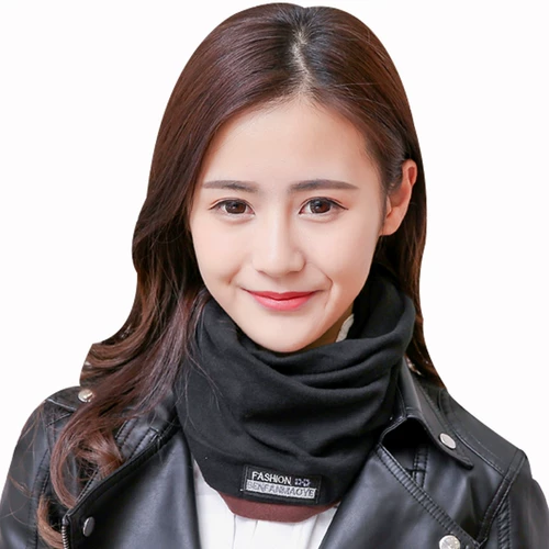 Шарф-платок, комплект, удерживающая тепло шапка, дорожный ветрозащитный спортивный универсальный шарф, увеличенная толщина