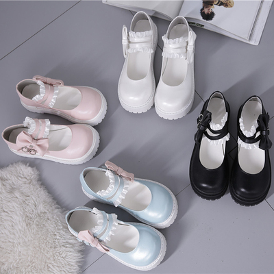 taobao agent Soft comfortable footwear platform for princess, Lolita style, for girls