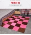 Khảm da lộn thảm phòng ngủ đầy đủ vuông cạnh giường ngủ net thảm đỏ câu đố của trẻ em mat tatami có thể giặt được
