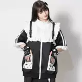 Часть места японской группы ACDC Harajuku Game Over Jacket Шорты T