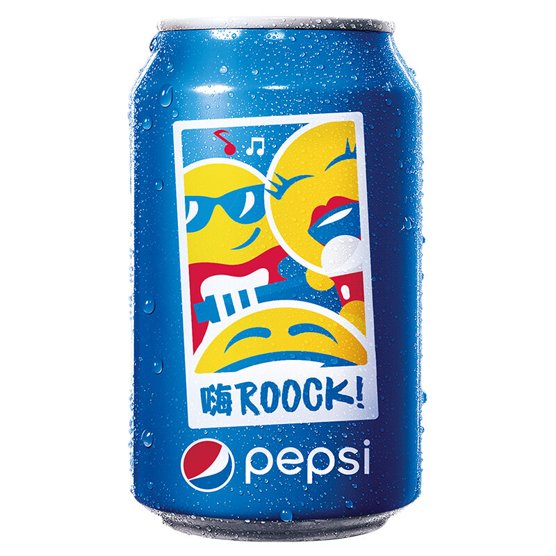 百事可乐 碳酸饮料 330ml 汽水罐装 易拉罐