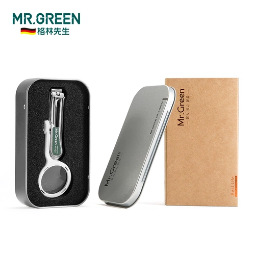 Креативная лупа для ногтей, маникюрные кусачки из нержавеющей стали, Германия