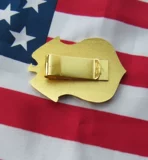 Металлический значок, матовая удлиняющая пряжка для бюстгалтера, США
