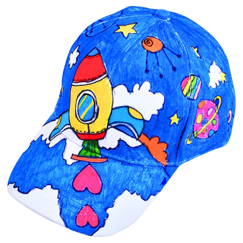 Детская бейсболка, хлопковая шапка, кепка, ручная роспись, семейный стиль