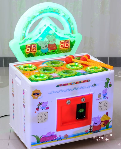 Электрическая качающаяся машина с монетами, игровая приставка антистресс «Суслик», игрушка, коллекция 2021