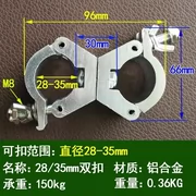 Kết nối khóa kim loại ống tròn kẹp fastener hỗ trợ xây dựng xoay xương cố định phổ quát khóa chéo - Chốt