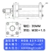 Xi lanh thủy lực hạng nặng HOB40/50/63 hai chiều một chiều xi lanh thủy lực thanh giằng có thể được tùy chỉnh với lỗ khoan đầy đủ xilanh thủy lực 160 Xy lanh thủy lực