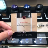 Armani, укрепляющий тональный крем, 1 мл, не оставляет следов, #3