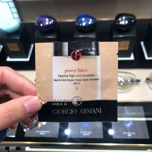 Armani, укрепляющий тональный крем, 1 мл, не оставляет следов, #3