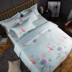 Châu âu Tencel bốn mảnh băng lụa quilt cover satin cưới 1.8 2.0 m khăn trải giường nguồn cung cấp mùa xuân và mùa hè Bộ đồ giường bốn mảnh