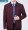8688 red lapel outer pocket without zipper