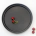 Vật tư khách sạn đặt khói đá khô sáng tạo Thời trang Zen món ăn Ý bộ đồ ăn trang trí đĩa tròn phân tử ẩm thực - Đồ ăn tối