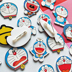 Phim hoạt hình dễ thương Doraemon trâm Túi quần áo trang trí pin nhỏ leng keng huy hiệu máy mèo trâm - Trâm cài trâm cài Trâm cài