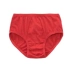 2 chiếc quần lót trẻ em AB nhỏ chất liệu cotton đỏ đỏ năm sinh đồ lót bé trai thấm hút mồ hôi quần lót T101 - Quần áo lót